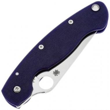 Нож складной SPYDERCO Military Model Dark Blue