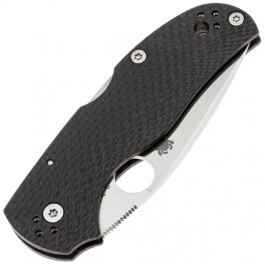 Нож складной SPYDERCO Native 5 Fluted Carbon Fiber