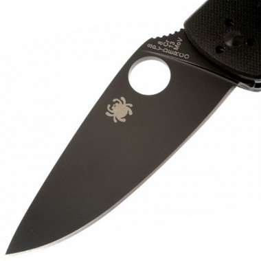 Нож складной SPYDERCO Tenacious G-10 Black/Black blade