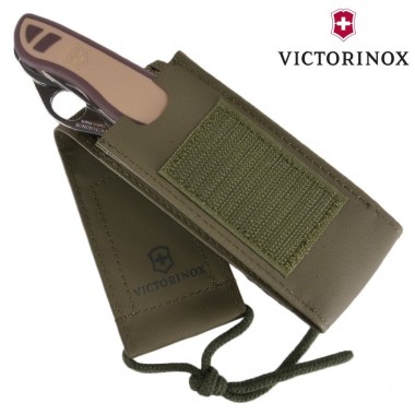 Чехол Victorinox Leather Imitation Pouch (4.0822.4) иск.кожа петля зеленый 