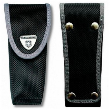 Чехол из нейлона Victorinox Belt Pouch (4.0547.3) черный с застежкой на липучке/отдел.для фонаря
