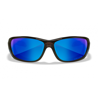 Очки защитные Wiley X WX Gravity (Frame: Black Crystal, Lens: Polarized - Blue Mirror)