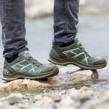 КРОССОВКИ HAIX BLACK EAGLE ADVENTURE 2.2 GTX LOW olive-rock