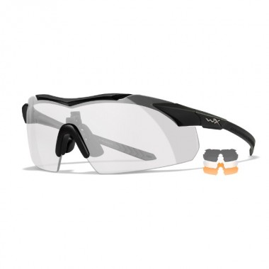 Очки защитные Wiley X WX Vapor Comm (Frame: Matte Black, Lens: Clear + Grey + Rust)