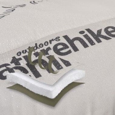 Спальный мешок NATUREHIKE Antelope, 2 спальн.с подушкой, 145х215см, зеленый