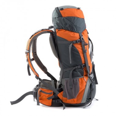 Рюкзак туристический NATUREHIKE Tanfeng, 70+5L, 75х33х27см, оранжевый