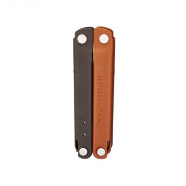 Мультитул LEATHERMAN Bond Burnt Sienna 14 инстр., 10 см, чехол нейлон