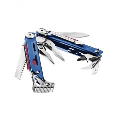 Мультитул LEATHERMAN Signal Cobalt, 19 инстр, 11,4см, чехол нейлон