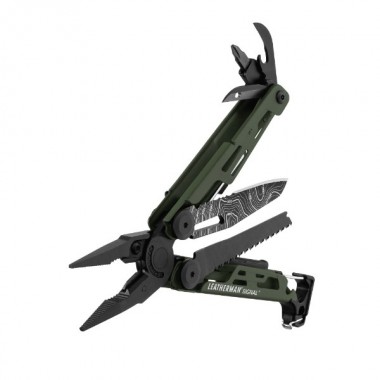 Мультитул LEATHERMAN Signal Green, 19 инстр, 11,4см, чехол нейлон