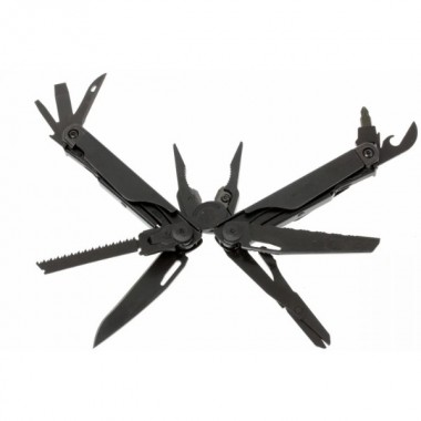 Мультитул LEATHERMAN Surge (black), 21 инстр, 11,5см, чехол нейлон Molle