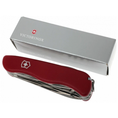 Нож перочинный Victorinox Outrider (0.9023) 111 мм 14 функций красный