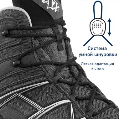 БОТИНКИ HAIX BLACK EAGLE ADVENTURE 2.2 GTX MID graphite-silver