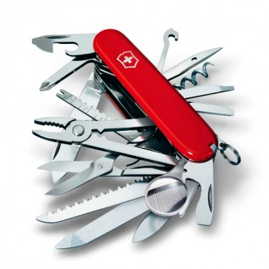 Нож перочинный Victorinox SwissChamp (1.6795) 91 мм 33 функции красный 