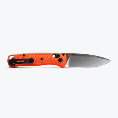 Нож складной BENCHMADE Mini Bugout, Grivory Orange, S30V клинок P 7,2 см
