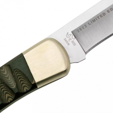 Нож складной BUCK 110 Limited Edition, Richlite Black, S45VN клинок P 9,5 см