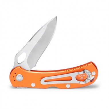Нож складной BUCK 722 SpitFire, Aluminum Orange, 420HC клинок P 7,9 см