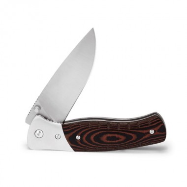 Нож складной BUCK 836 Selkirk, Micarta Brown/Black, 420HC клинок P 9,9 см