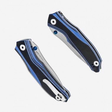 Нож складной Real Steel E802 Horus Blackblue