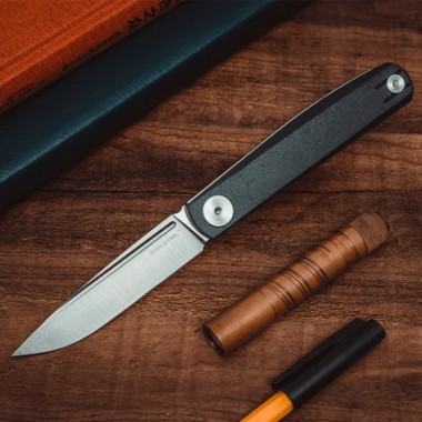 Нож складной Real Steel Gslip Black
