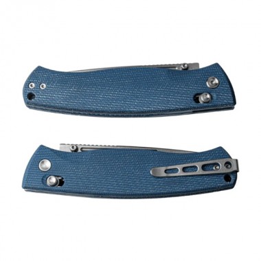 Нож складной Real Steel Pathfinder Folder Denim Micarta