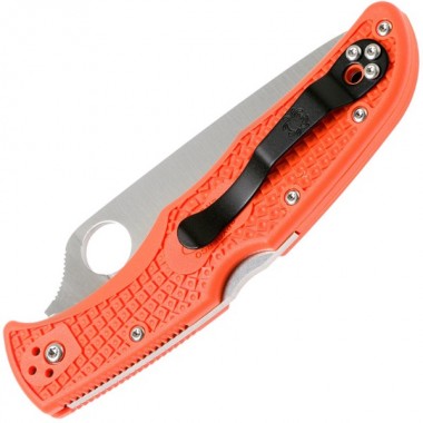 Нож складной SPYDERCO Endura 4 Lightweight Orange Flat Ground