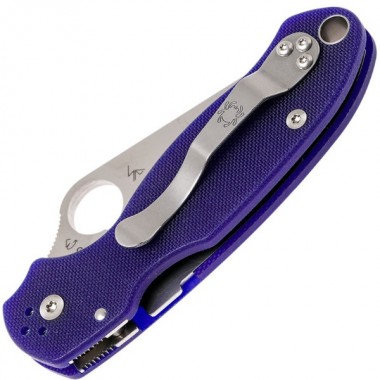 Нож складной SPYDERCO Para 3 CPM S110V G-10 Dark Blue