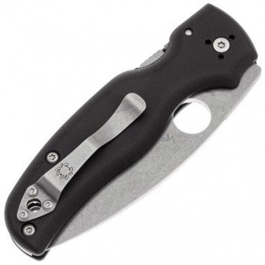 Нож складной SPYDERCO Shaman G-10 Black