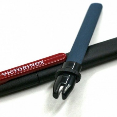 Точилка для пероч.ножей Victorinox Dual-Knife (4.3323) 140 мм черный/красный блистер