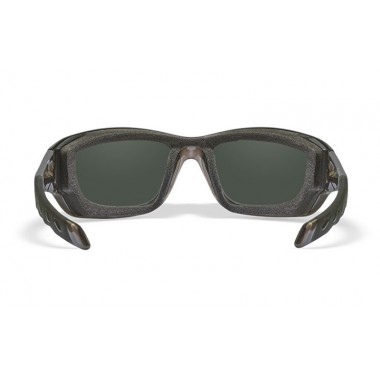 Очки защитные Wiley X WX Gravity (Frame: Black Crystal, Lens: Polarized - Blue Mirror)