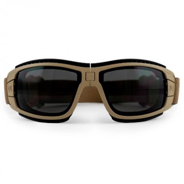 Очки защитные Wiley X WX Lynx (Frame: Matte Tan, Lens: Grey + Clear)