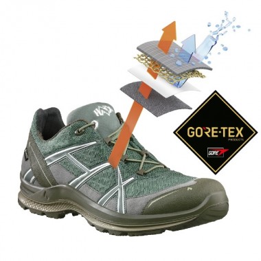 КРОССОВКИ HAIX BLACK EAGLE ADVENTURE 2.2 GTX LOW olive-rock