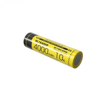 Аккумулятор NITECORE с защитой NL1840HP (18650 3.6v 4000mAh Li-ion 3.6v 10A)