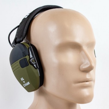 Активные наушники HL by ZOHAN EM025, NRR 23dB, Green