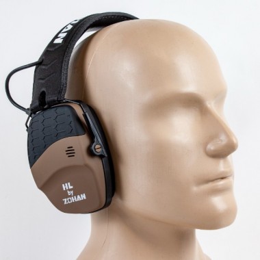 Активные наушники HL by ZOHAN EM030, NRR 22dB, Bluetooth, Brown