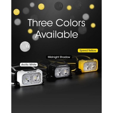 Фонарь NITECORE NU21 Speed Yellow (360люмен, 58 метров, 37часов)