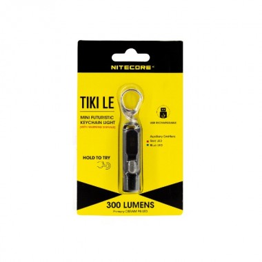 Фонарь NITECORE TIKI LE (OSRAM-P8, 300люмен, 71метр, 40часов)