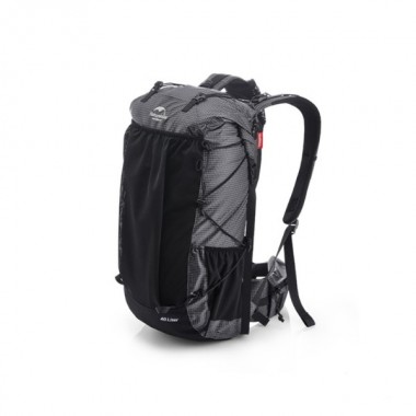 Рюкзак туристический NATUREHIKE Rock, 40L+5L, 26х18х56см, черный