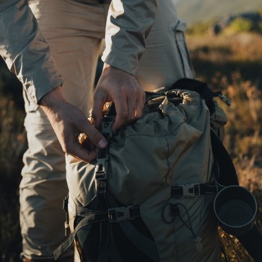 Рюкзак туристический NATUREHIKE Tanfeng, 70+5L, 75х33х27см, коричневый