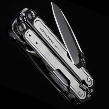 Мультитул LEATHERMAN ARC Black&Steel 20 инстр., 7/11 см, чехол нейлон