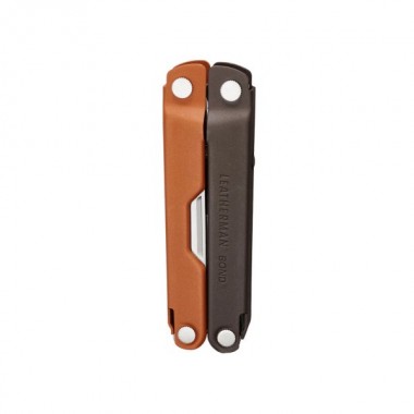 Мультитул LEATHERMAN Bond Burnt Sienna 14 инстр., 10 см, чехол нейлон