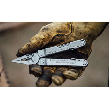 Мультитул LEATHERMAN Rebar Stainless, 17 инстр, 10,16см, чехол нейлон