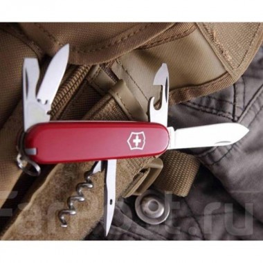 Нож перочинный Victorinox Tourist (0.3603) 84 мм 12 функций красный 