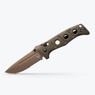 Нож складной BENCHMADE Adamas, G-10 OD Green, Cru-Wear клинок PS 9,7 см