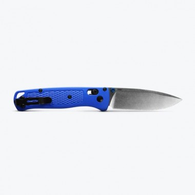Нож складной BENCHMADE Bugout, Grivory Blue, S30V клинок P 8,2 см