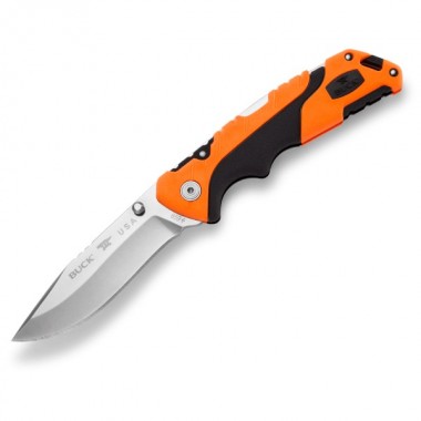 Нож складной BUCK 659 Large Pursuit, Nylon Orange/Black, S35VN клинок P 9,2 см