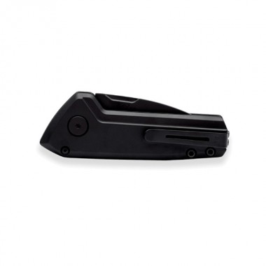 Нож складной BUCK 839 Mini Deploy Auto, Aluminum Black, S35VN клинок черн. P 4,8 см