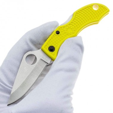 Нож складной SPYDERCO Ladybug 3 Salt Yellow