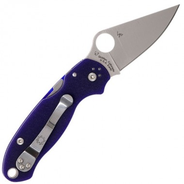 Нож складной SPYDERCO Para 3 CPM S110V G-10 Dark Blue