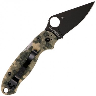 Нож складной SPYDERCO Para 3 G-10 Camo/Black blade