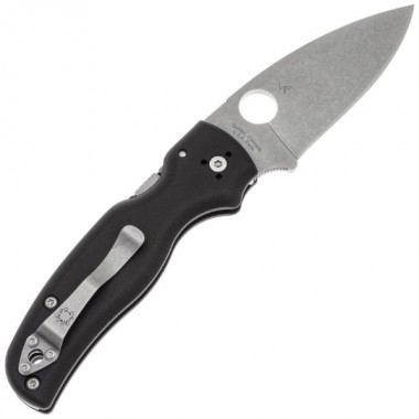 Нож складной SPYDERCO Shaman G-10 Black